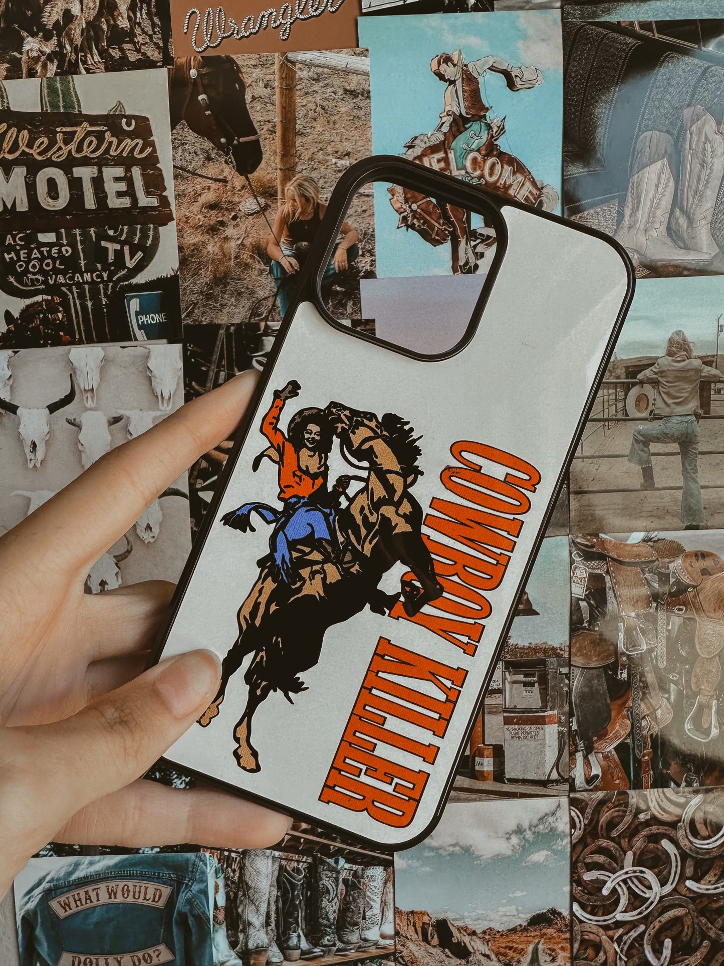 Bronc Cowboy Killer iPhone Case