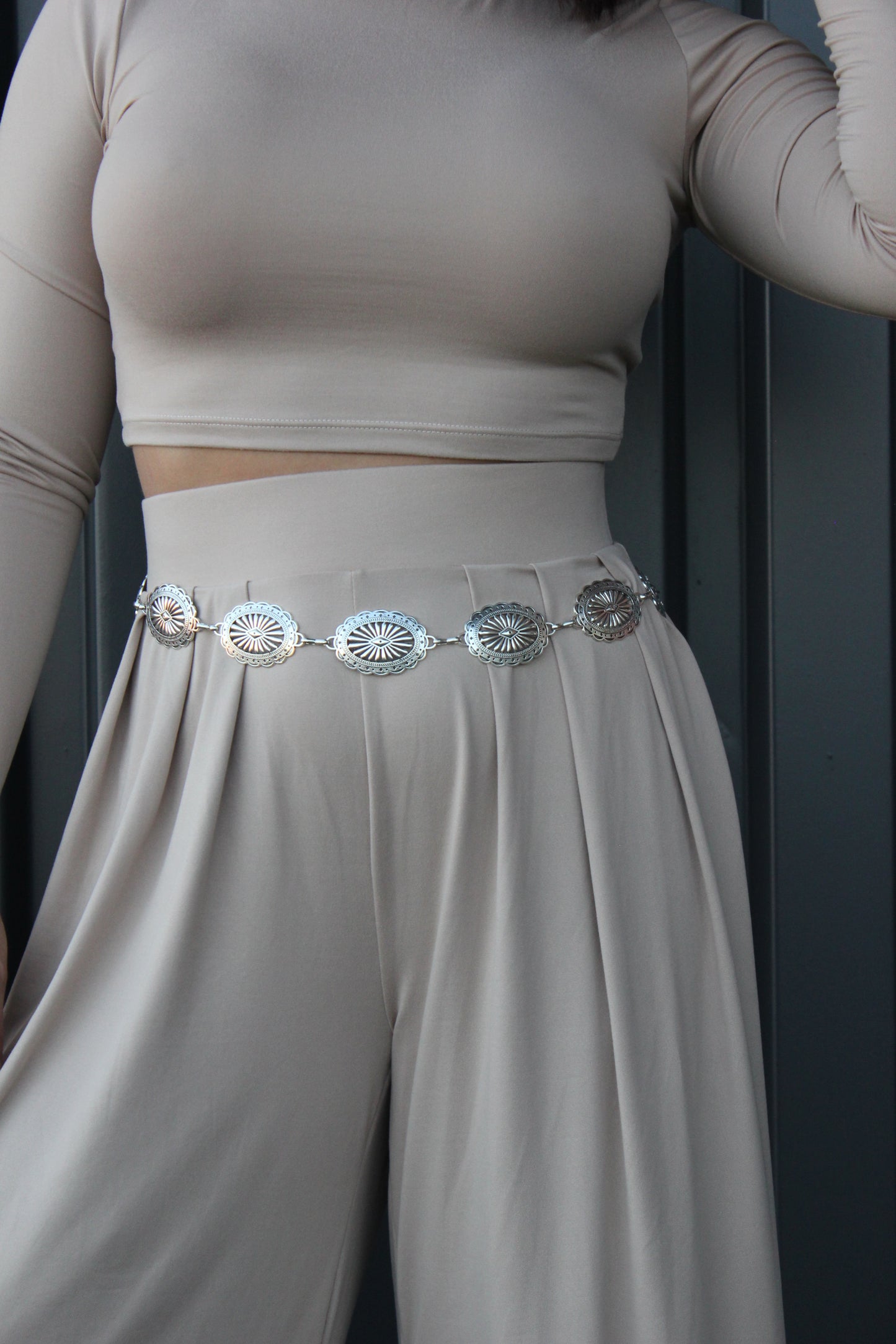 Oval Chain Belt