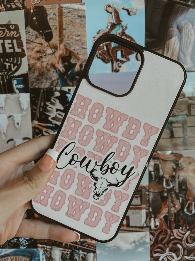 Howdy Cowboy iPhone Case