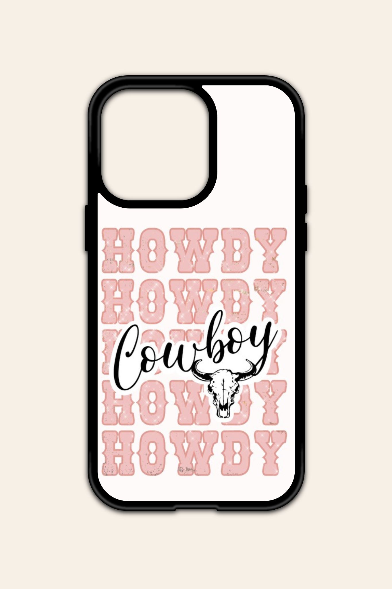 Howdy Cowboy iPhone Case