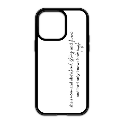 STRONG & DEVINE IPHONE CASE