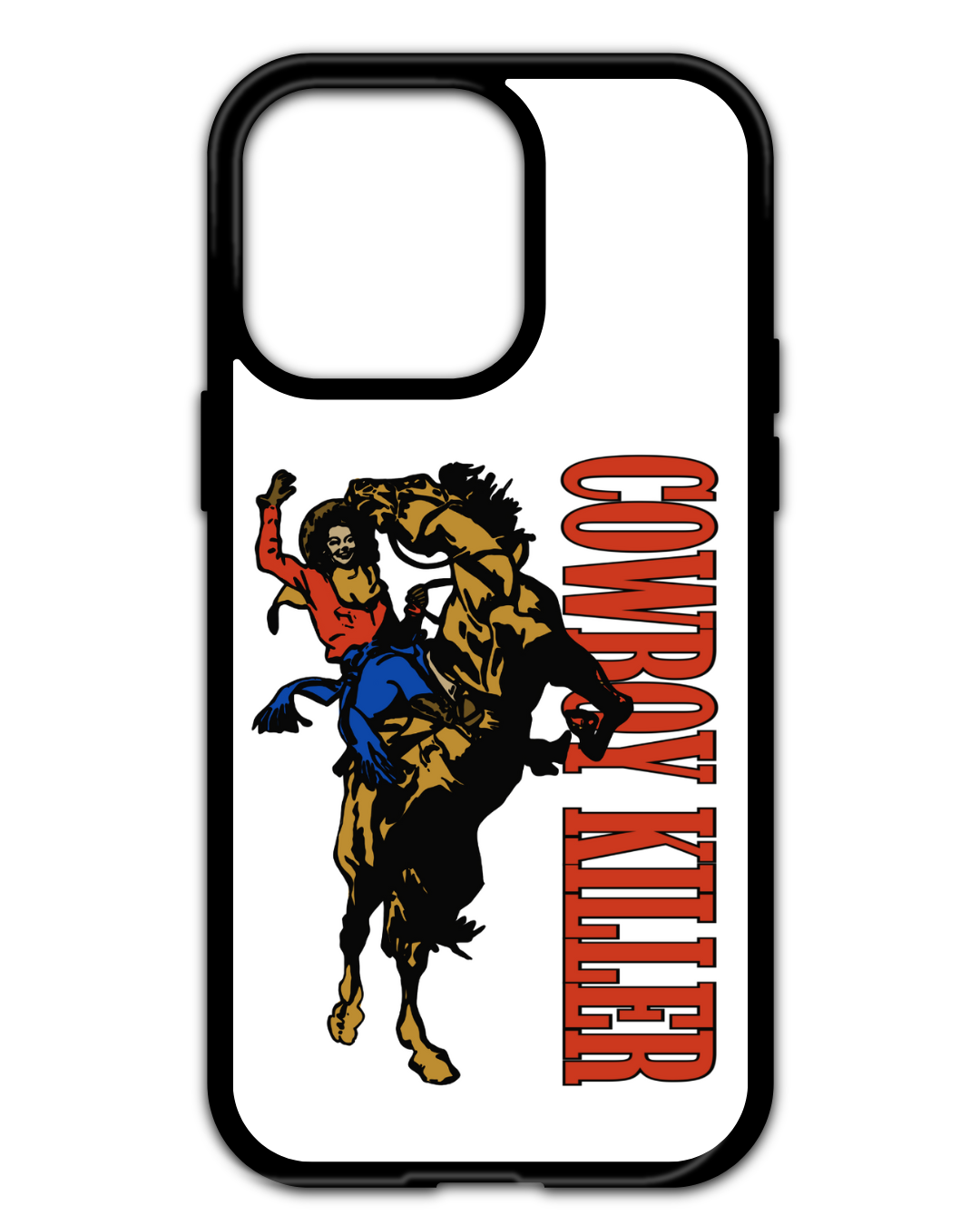 BRONC COWBOY KILLER IPHONE CASE