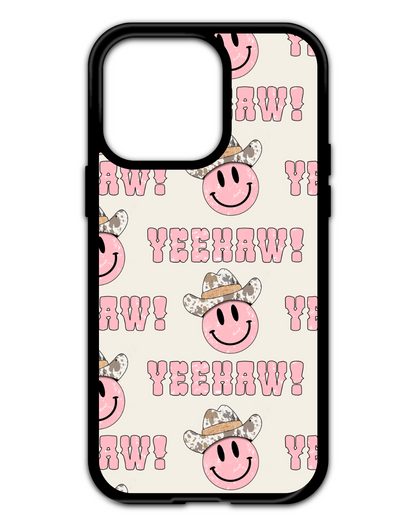 PINK SMILEY IPHONE CASE