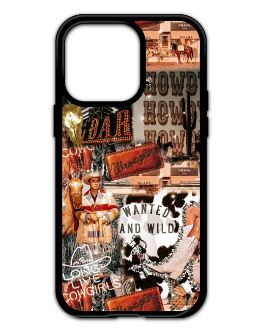 WANTED & WESTERN IPHONE CASE