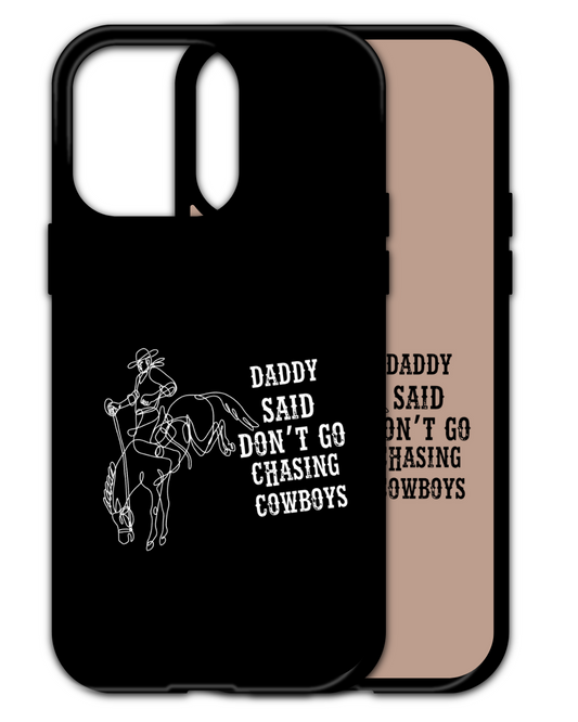 CHASING COWBOYS IPHONE CASE