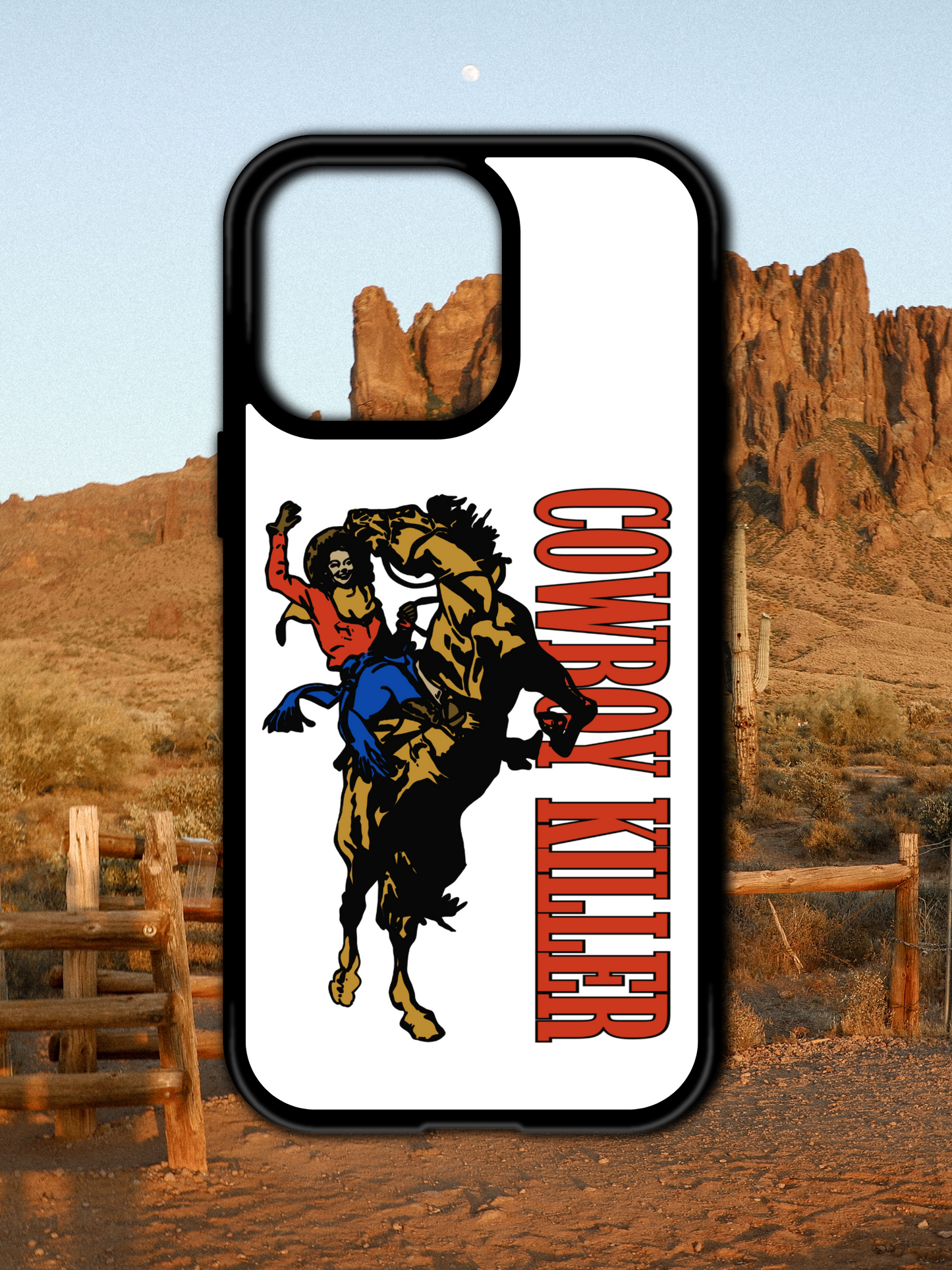 BRONC COWBOY KILLER IPHONE CASE