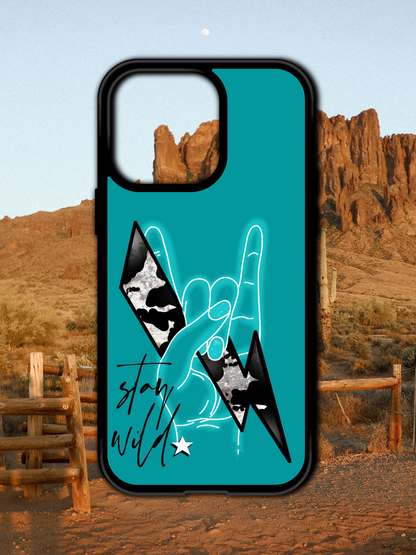 STAY WILD IPHONE CASE