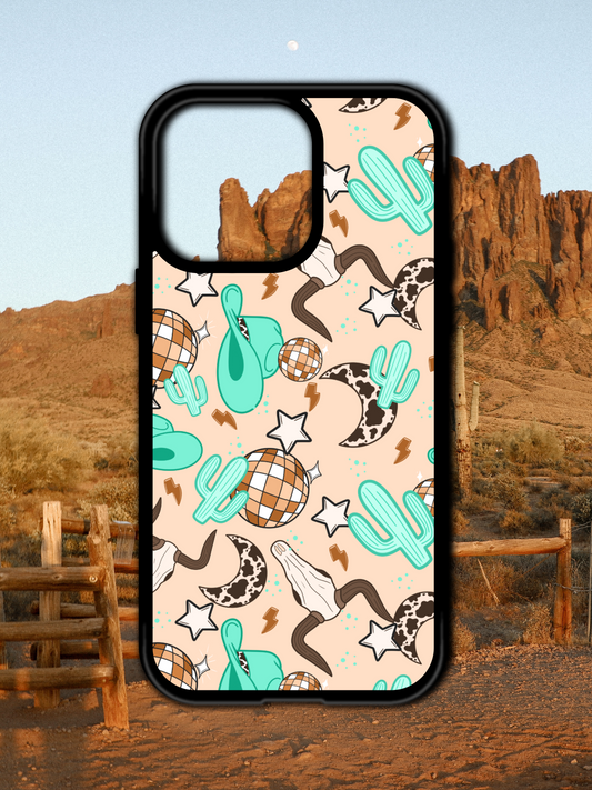 WESTERN DISCO IPHONE CASE