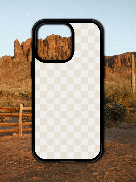 BEIGE CHECKERED IPHONE CASE