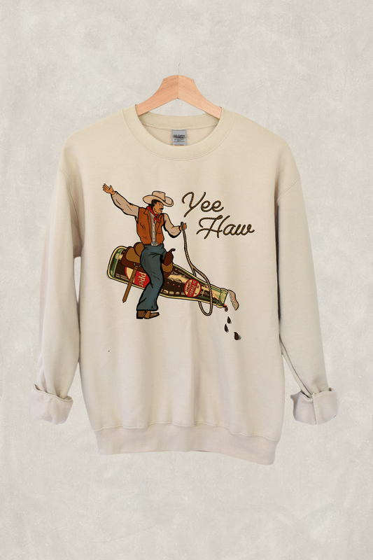 YEEHAW COWBOY CREWNECK